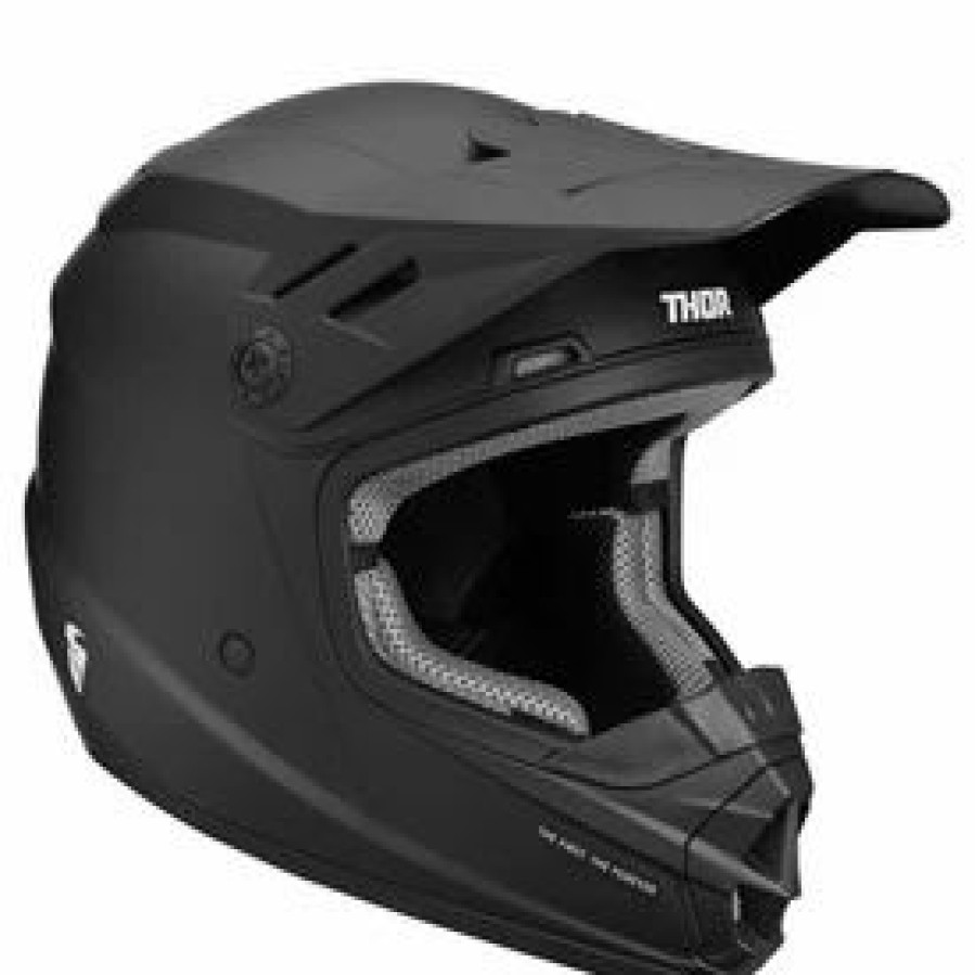 Helmets * | Thor Youth Sector Helmet Black