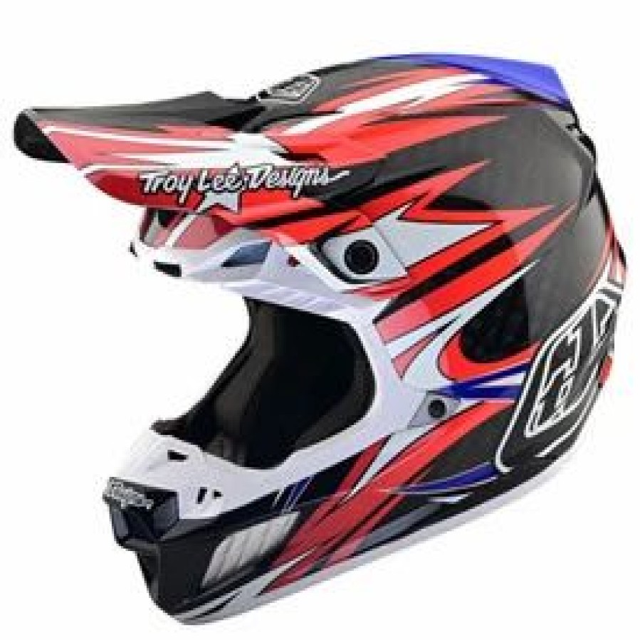 Helmets * | Troy-Lee Troy Lee Se5 Inferno Composite Mips Helmet Red