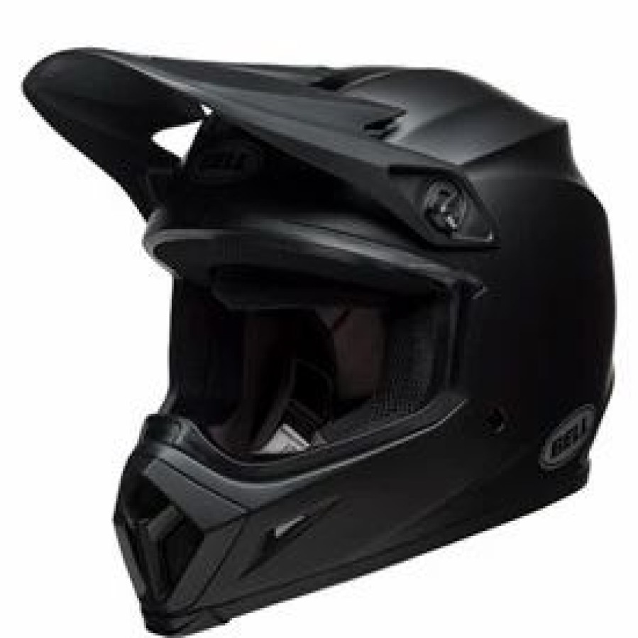 Helmets * | Bell Mx-9 W/Mips Helmet Matte Black