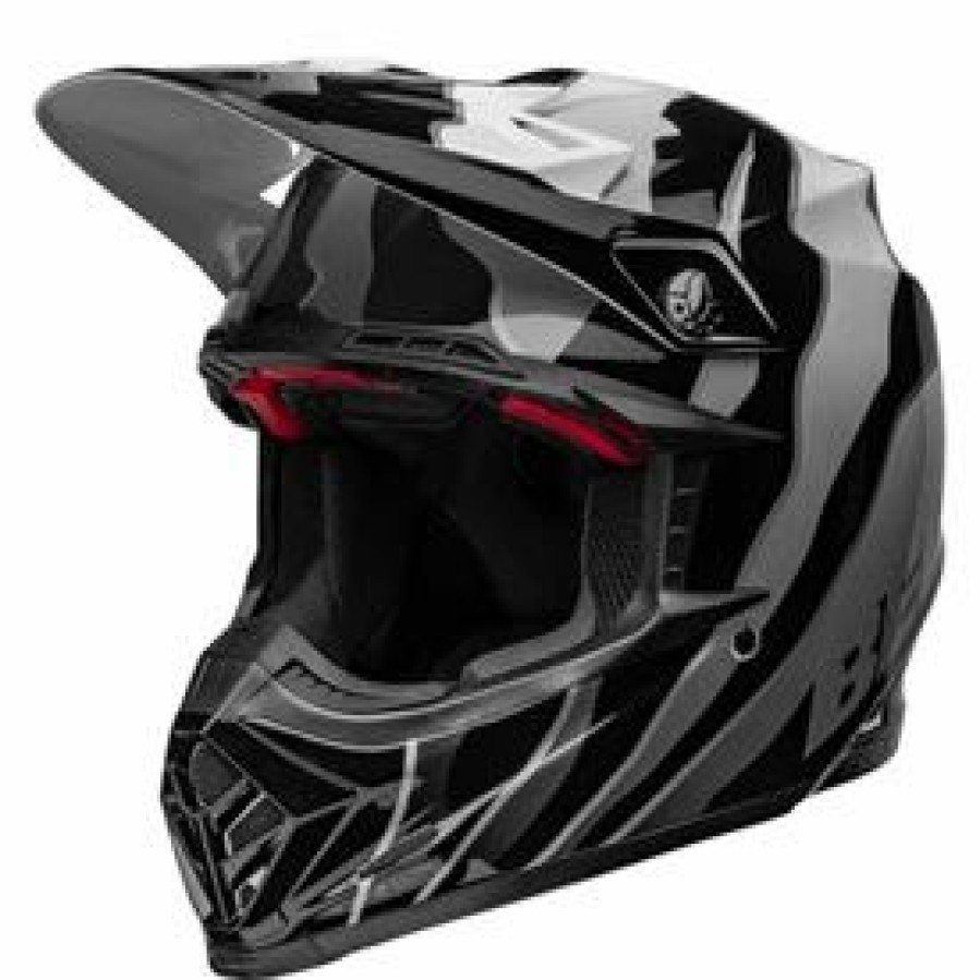 Helmets * | Bell Moto-9S Flex Claw Helmet X-Large Black/White