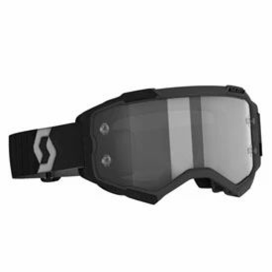 Goggles * | Scott Fury Ls Goggle Black-Grey Frame/Light Sensitive Grey Lens