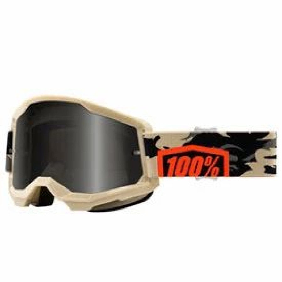 Goggles * | 100 100% Strata 2 Sand Goggle