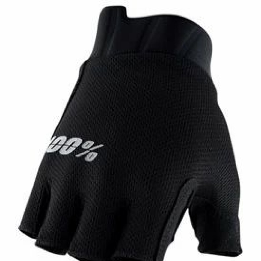 Gloves * | 100 100% Exceeda Mtb Gloves Black (Closeout)