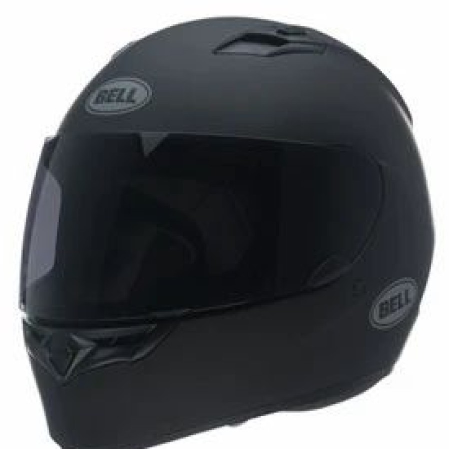 Helmets * | Bell Qualifier Motorcycle Helmet Medium Solid Matte Black