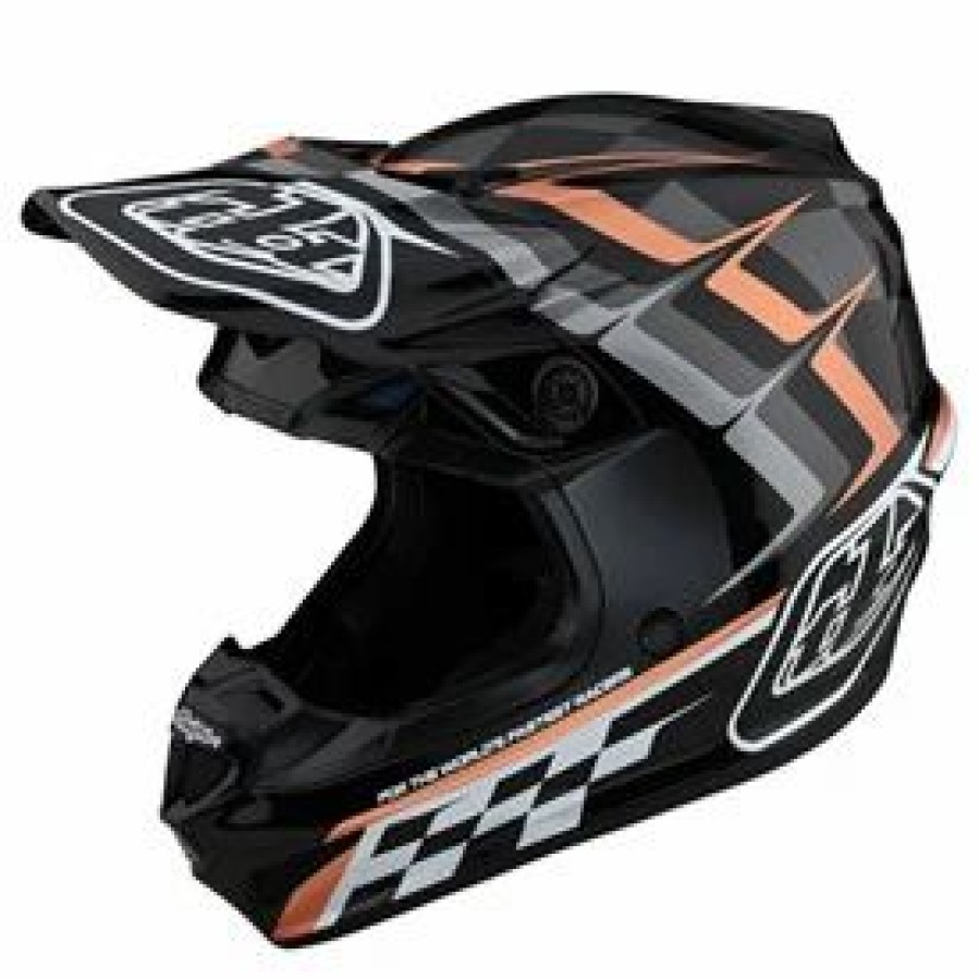 Helmets * | Troy-Lee Troy Lee Se4 Warped Mips Helmet