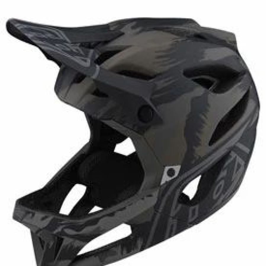 Helmets * | Troy-Lee Troy Lee Stage Brush Camo Mips Mtb Helmet Military