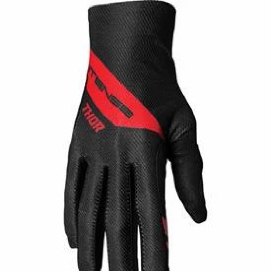 Gloves * | Thor Intense Dart Mtb Gloves Black/Red