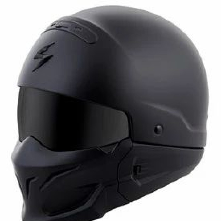 Helmets * | Scorpion Covert Helmet Matte Black