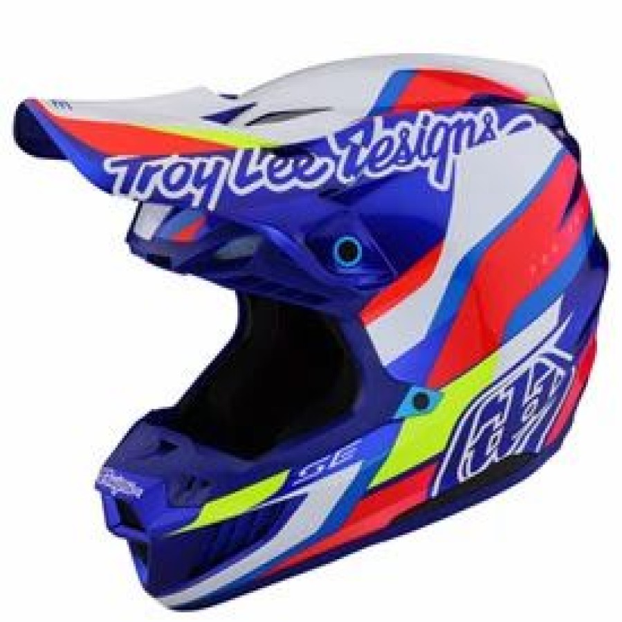 Helmets * | Troy-Lee Troy Lee Se5 Omega Composite Mips Helmet Blue