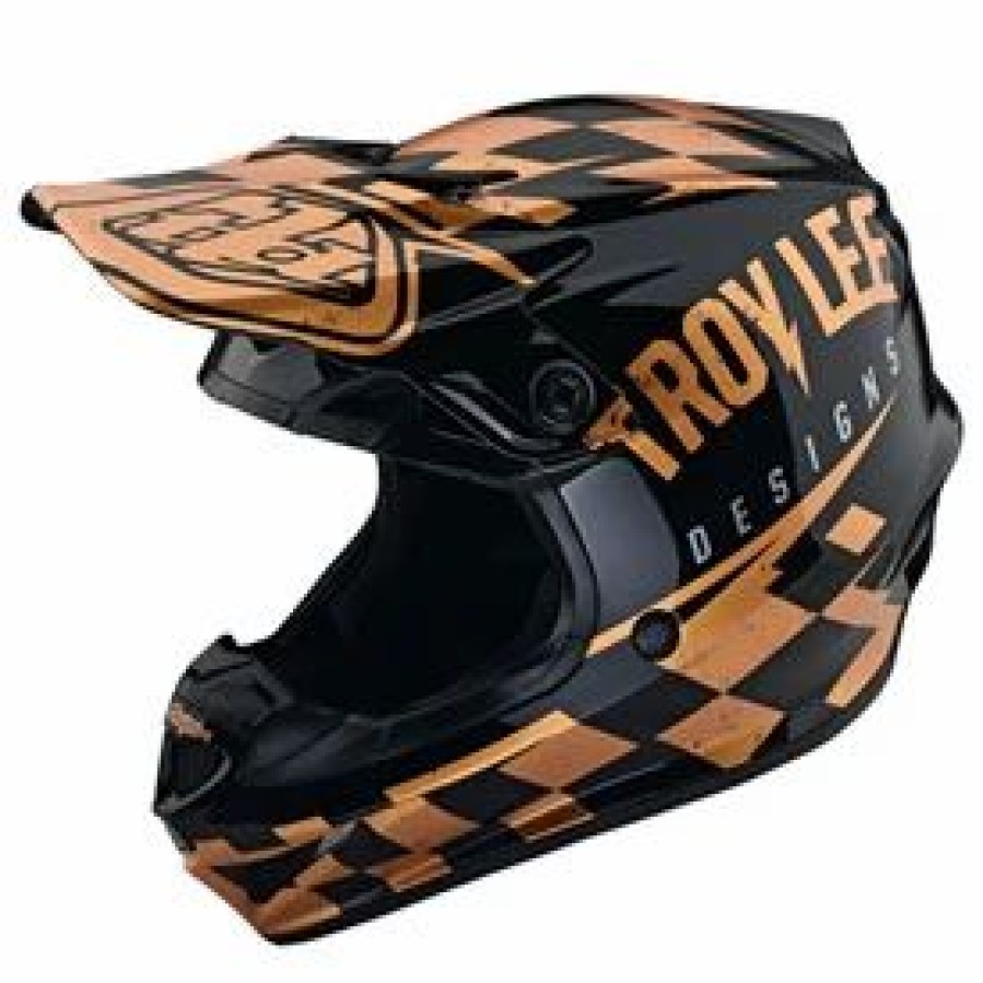 Helmets * | Troy-Lee Troy Lee Se4 Race Shop Mips Helmet