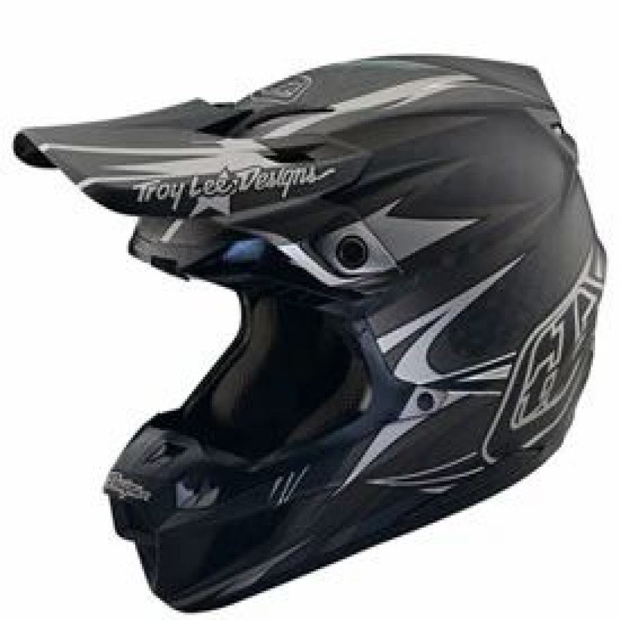 Helmets * | Troy-Lee Troy Lee Se5 Inferno Carbon Mips Helmet Black