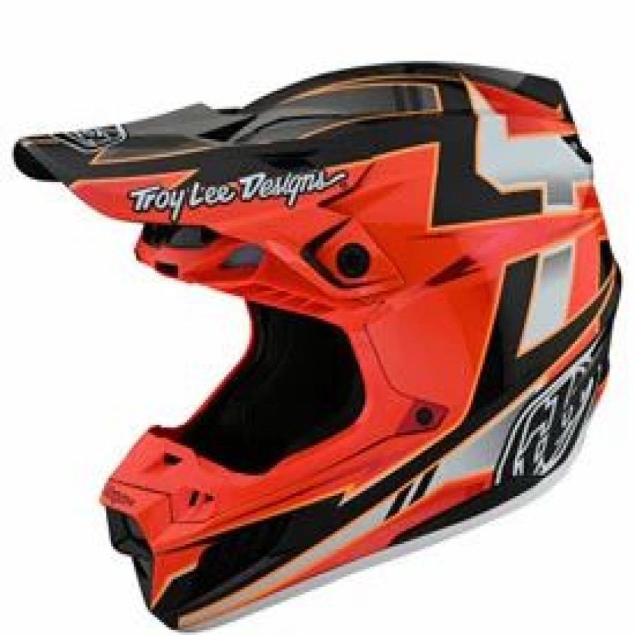 Helmets * | Troy-Lee Troy Lee Se5 Graph Composite Mips Helmet Medium Red/Black