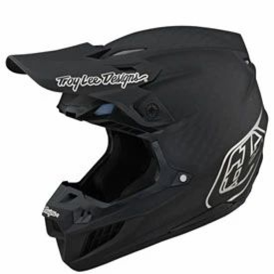 Helmets * | Troy-Lee Troy Lee Se5 Stealth Carbon Mips Helmet