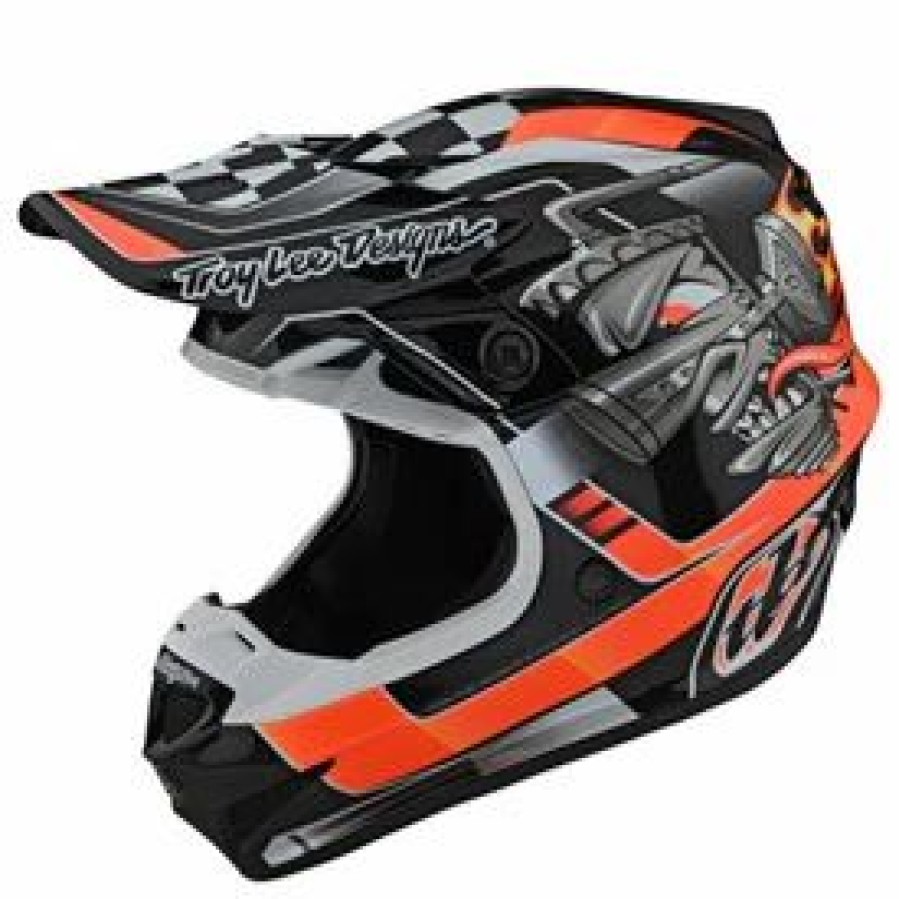 Helmets * | Troy-Lee Troy Lee Se4 Carb Mips Helmet