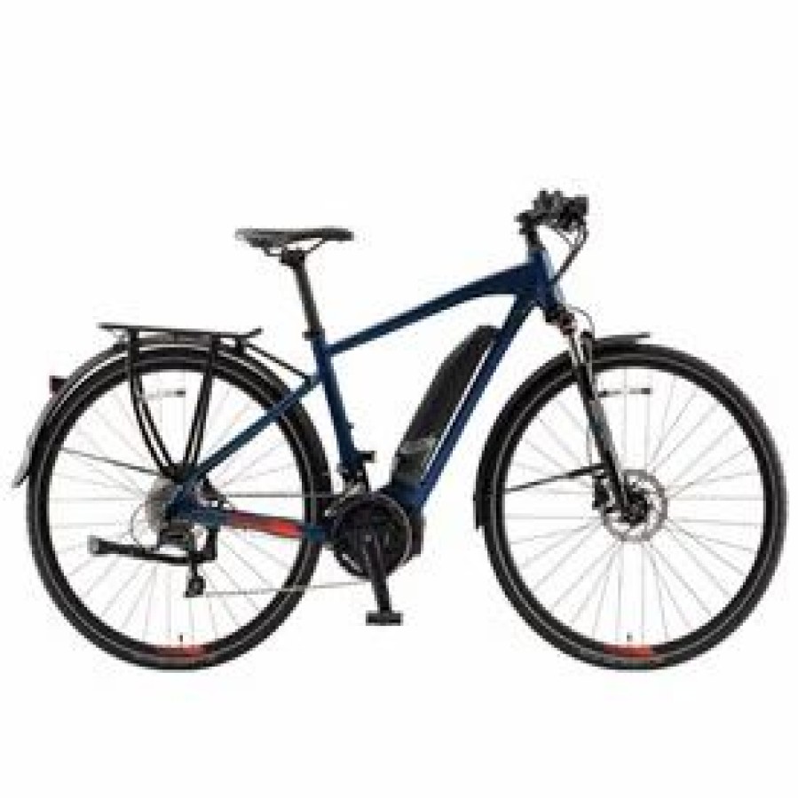 Bikes * | Yamaha Cross Connect Power Assist Bicycle Small Indigo/Sunset