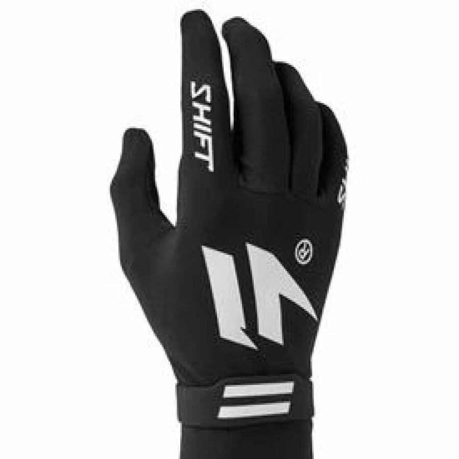 Gloves * | Shift 3Lack Label Invisible Gloves Medium Black/White Black/White (Closeout)