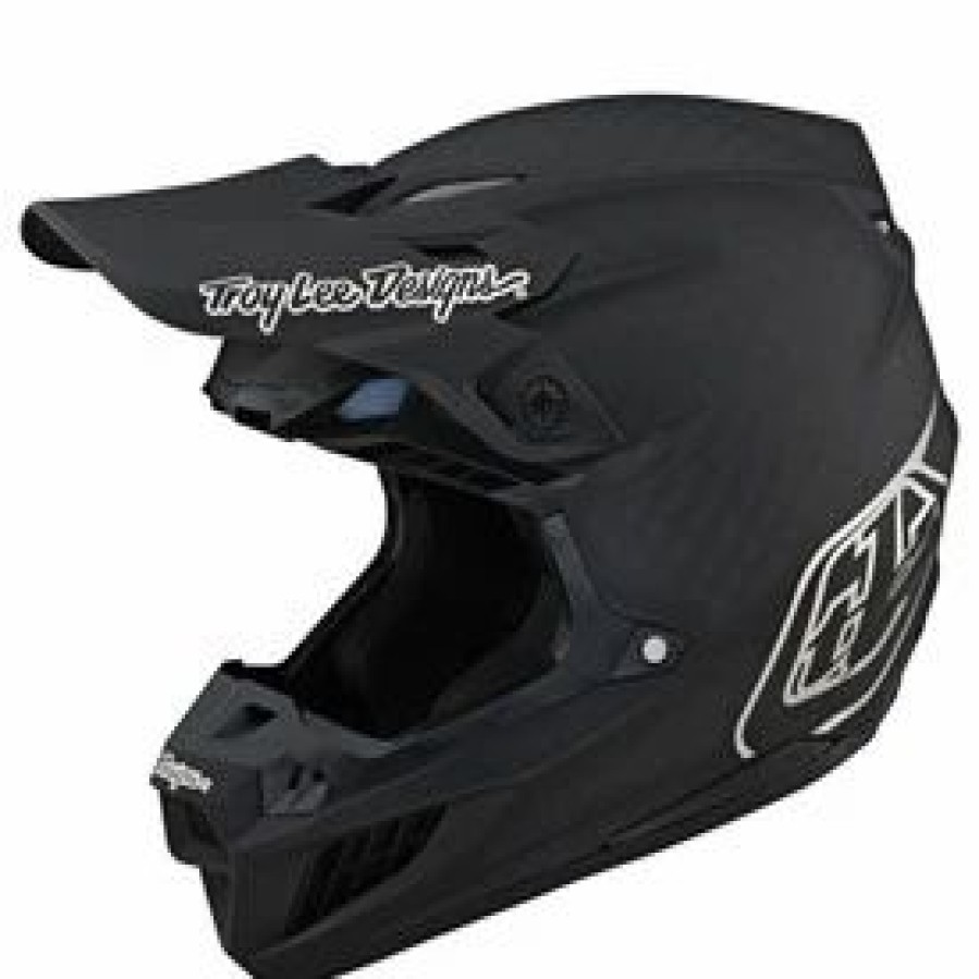 Helmets * | Troy-Lee Troy Lee Se5 Stealth Carbon Mips Helmet Small