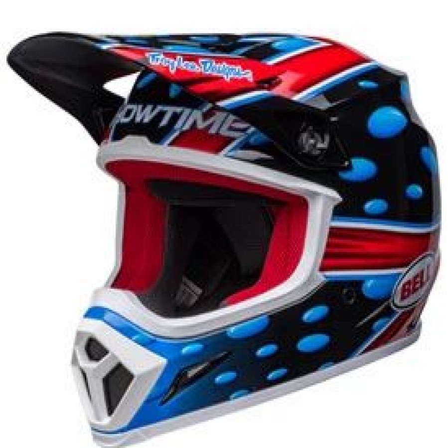 Helmets * | Bell Mx-9 Showtime 23 Mips Helmet Black/Red