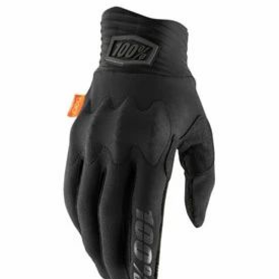 Gloves * | 100 100% Cognito Gloves Large Fluo Orange/Black