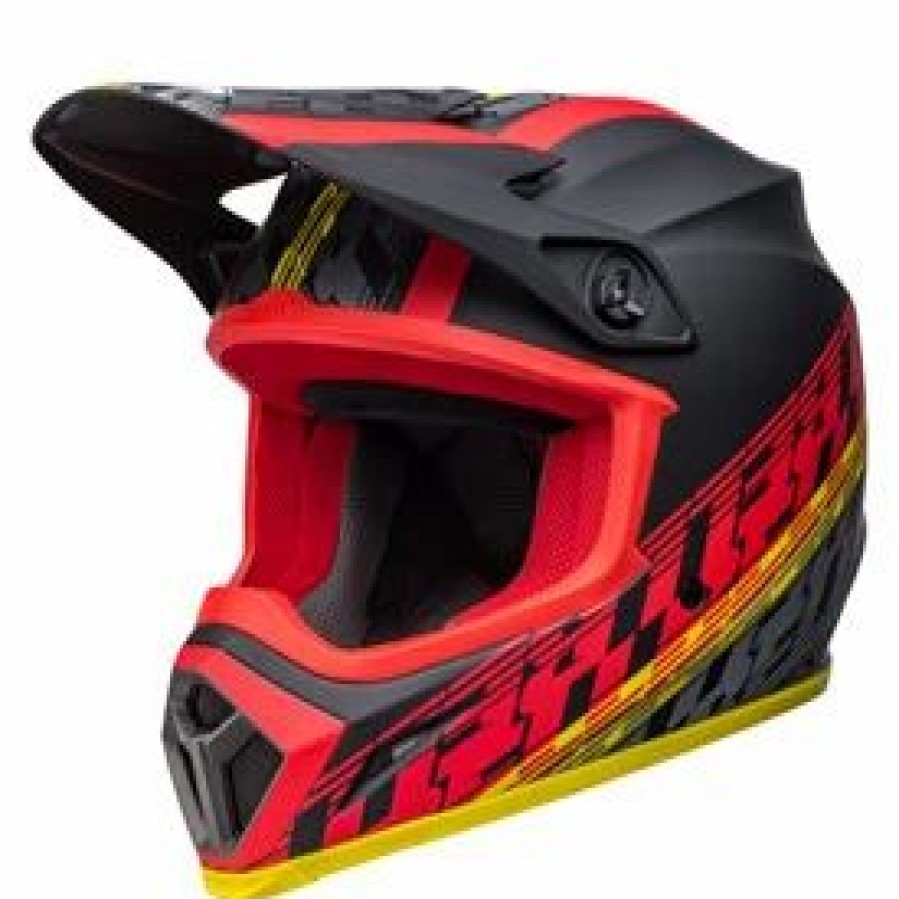 Helmets * | Bell Mx-9 Offset Mips Helmet