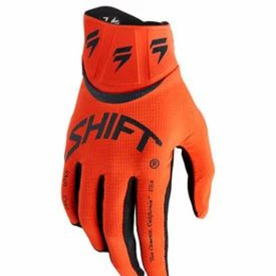 Gloves * | Shift Whit3 Label Bliss Gloves Small Blood Orange