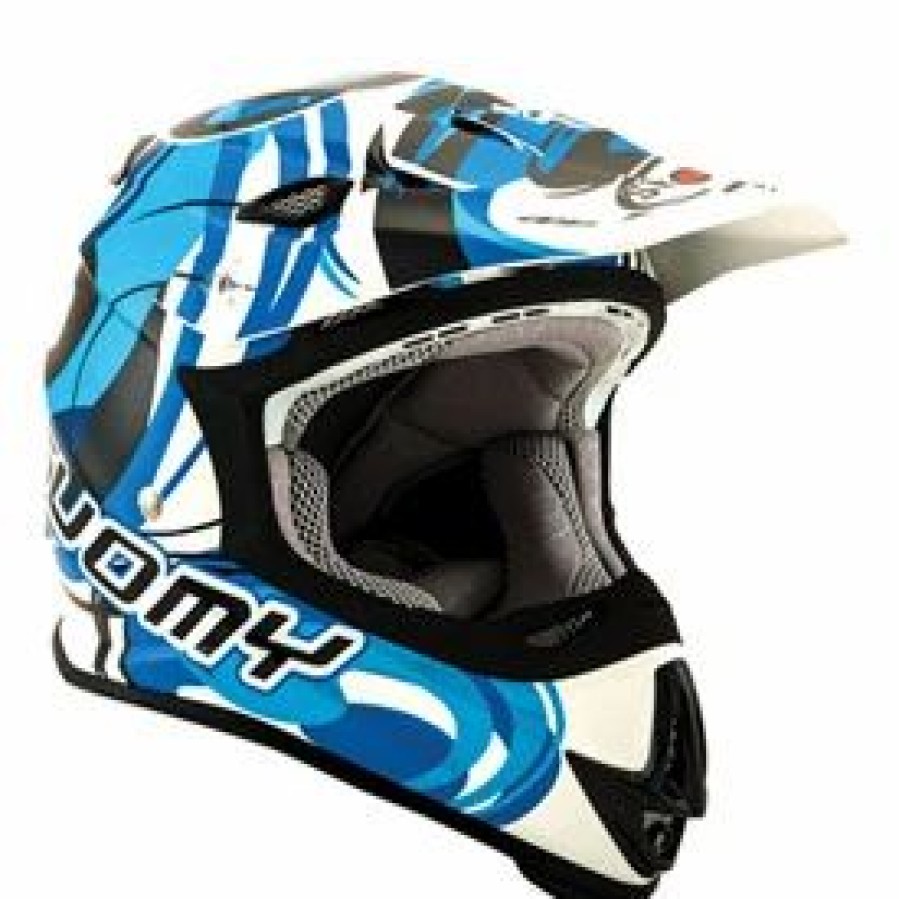 Helmets * | Suomy Mx Jump Vortex Helmet Large Blue