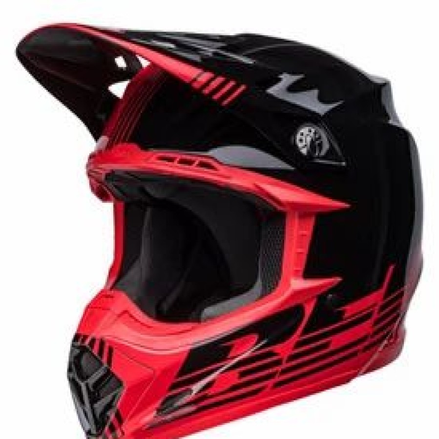 Helmets * | Bell Moto-9 Louver Mips Helmet Medium Black/Orange